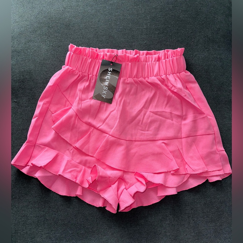 SHEIN shorts with the skirt look